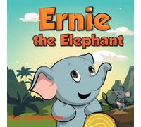 Leela Hope Ernie the Elephant Hardcover Book Leela Hope Multicolor