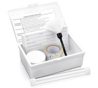 Leelosp Basic Latent Fingerprint Kit Bichromatic Fingerprint Powder Finger Print Forensic Science Kit