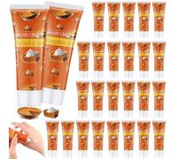 Leelosp Fall Pumpkin Spice Moisturizing Hand Cream Bulk Pumpkin Pie Travel Size Hand Lotion Set for Baby Shower Bridal Thank You Gift for Guests Thanksgiving Rustic Autumn Farmhouse Party Supplies