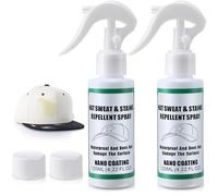 Leelosp Hat Sweat Protector Spray, Hat Protector Spray, Green, 120ml