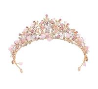 LEEMASING Bride Crown Wedding Tiara Bridal Jewelry Girl Headdress Princess Luxury Elegant For Women Birthday Pageant Wedding Prom