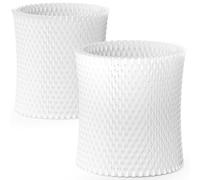 Leemone 2-Pack Bedside Humidifier Filter Replacement Compatible with Canopy Bedside & Nursery Humidifiers, Made with Wood Pulp & Paper Filter, Humidifier Wicking Filter Lasts Up to 6 Weeks