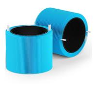 Leemone 2 Pack mini Max AllergenBlock Filter Compatible with Blueair Blue Pure Mini Max Air Purifiers, True HEPA H13 Filter & Activated Carbon FMINI Filter