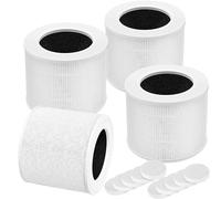 Leemone 4 Pack Core Mini Replacement Filter for LEVOIT Core Mini Air Purifiers,High-Efficiency Activated Carbon