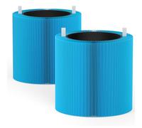Leemone Blue Pure 411i Max & 411a Max AllergenBlock Replacement Filter Compatible with Blue Pure 411i Max & 411a Max Air Purifier, 2 Pack Blue Pure F4MAX, Blue