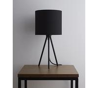 Leena Black Metal Tripod Table Lamp