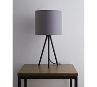 Leena Grey Metal Tripod Table Lamp