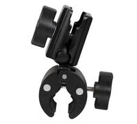 Leenconghui 1" Ball Adapter for Handlebar Clamp Mount Base with 2.36" Double Socket Arm, Compatible with RAM B Size Mounts & Bike Motorcycle Phone Mount Holder (Handlebar Clamp w 2.36” Arm)