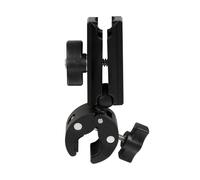 Leenconghui 1" Ball Adapter for Handlebar Clamp Mount Base with 3.54" Double Socket Arm, Compatible with RAM B Size Mounts & Bike Motorcycle Phone Mount Holder (Handlebar Clamp w 3.54” Arm)