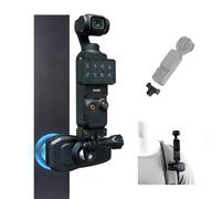 Leenconghui 360° Adjustable Backpack Clip Mount for DJI Osmo Pocket 3, Magnetic Mount with Quick-Release Adapter for DJI Pocket 3 Accessories