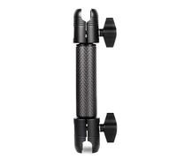Leenconghui Carbon Fiber Expansion（5.9"/15cm） Double Socket Arm for 1"/25mm Ball Powerful Clamp，Compatible with RAM B Size Ball Mount