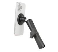 Leenconghui Magnetic Cell Phone Holder Base with 5.91" Double Socket arm for MagSafe iPhone 17 16 15 14 13 Series,Compatible with RAM B Size Mounts