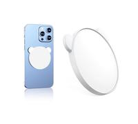 LeeneenMagnetic Selfie Mirror for Back Camera.0.3"Slim Cell Phone Convex Mirror for Magsafe Compatible with iPhone Android Samsung Smartphone,Mag-Safe Case & All Phones for Selfie (white)