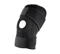 LEENSY KNEE SUPPORT patella stabiliser, full adjustable neoprene strap brace with compression bandage for joint pain relief, runners knees, arthritis, meniscus tear, tendonitis, a or men and women