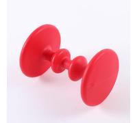 Leeonz Foot Roller for Foot Pain Relief, Yoga Therapy Ball for Myofascial Release, Trigger Point Therapy, Muscle Knots, Deep Tissue Relief (Red)
