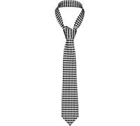 LEEOOL Mens Ties Checkerboard Diamond Checks Men's Neckties Art Neckties Suit Tie Business Casual Wedding Formal Tie