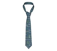 LEEOOL Mens Ties Math Teacher Gifts Men's Neckties Art Neckties Suit Tie Business Casual Wedding Formal Tie