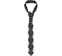LEEOOL Mens Ties Puppy Black Cockapoo Men's Neckties Art Neckties Suit Tie Business Casual Wedding Formal Tie