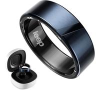 LEEP Smart Ring Size 6, IP68 Waterproof Health & Fitness Tracker with Heart Rate & Sleep Monitoring