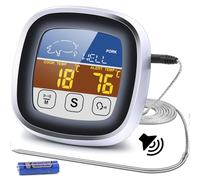 Leepenk Digital Talking Thermometer for The Blind, Waterproof Instant Read Food Thermometer with Talking Function & Backlight