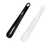 LEEQBCR 2 Pieces Plastic Shoe Puller, smooth surface with hanging hole, easy to carry, suitable for men, women, children and elderly (26cm)
