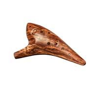 LeeQinersw 12 Hole Ocarina with Pouch, Musical Instrument for New, brown