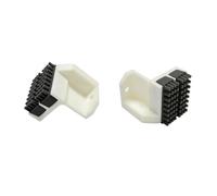 LeeQinersw 2 Pieces 3D Printer Extruder Nozzle Wiper Accessories Premium Maintenance Upgrade Kit Nozzle Cleaning Kit Silicone Brush, White