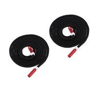 LeeQinersw 2 Pieces Drawstring Cord Knot Rope with Threader Metal Ends Polyester Leash Line Hoodies Shoe Laces Suitable for Men Women Home Organization, A