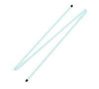 LeeQinersw 2 Pieces Golf Alignment Sticks Swing Training Rod Equipment Direction Indicator Practice Posture Correctors Foldable Pp Fiberglass Construction Suitab, green