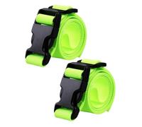 LeeQinersw 2 Units Golf Cart Bag Straps Binding Belts 100 Cm Nylon for Suitcase Packing, Green