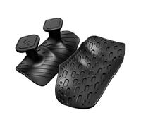 LeeQinersw 2 Units Gym Grips for Men And Women, Fingerless Workout Gloves for Training, Black