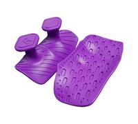 LeeQinersw 2 Units Gym Grips for Men And Women, Fingerless Workout Gloves for Training, Purple