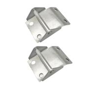 LeeQinersw 2Pcs Side Box Hooks Strap Buckle Tool Professional Portable DIY Luggage Accessory Sturdy Strap Hook Pannier Tie Down Hook, Stainless Steel