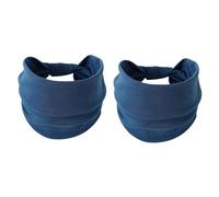 LeeQinersw 2x Headband Hairband Comfortable Washable Lightweight Stretch Belt Sweatband Bandanas for Riding Football Gym Exercise Tennis, Blue