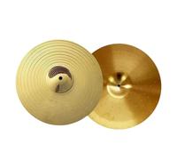 LeeQinersw 2x Jazz Drum Crash Cymbal Percussion Instruments Drum Professional