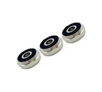 LeeQinersw 3 Pieces Trumpet Valve Upper Covers Replace for Musicians Brass Instruments