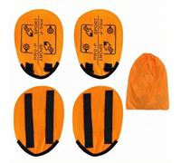 LeeQinersw 4 Pieces Soccer Aim Marker Portable Soccer Accuracy Training Target with Straps Compact for School Fields