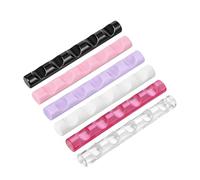 LeeQinersw 6x Bar Pen Holders Compact Acrylic Nail Art Brush Stand for Carving Pencils