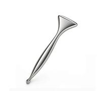 LeeQinersw Acupressure Stainless Steel Pressure Point Tool Trigger Reflexology with Polished Metal Surface Double Ended for Pressure Suitable Neck Hand, Acupoint Fascia Pen