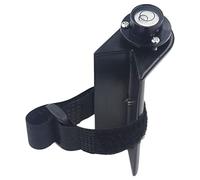 LeeQinersw Adjustable Grade Rod Level Vertical Level Centering Pole Leveler Bubble Level Material Suitable for Surveying Construction Engineering Project, Black with Tie