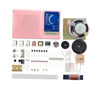 LeeQinersw AM Radio Electronic DIY Kit Learning Practical Solder Practice Kit Teaching Educational Practice for Electronics Lovers