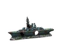 LeeQinersw Aquarium Decoration Ship -fishing Tank Decoration for Micro -landscape Boards