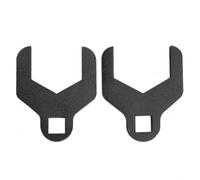 LeeQinersw Automotive Belt Wrench 45 Opening Water Pump Pulley Spanner Timing Belt Maintenance Tool Flat Single Piece Body Low Profile Compact Shape, 41mm+46mm