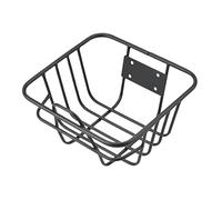 LeeQinersw Bike Basket Detachable Iron Basket Front Rear Handlebar Accessory Storage Rack Heavy Duty Carrier Suitable for Girls Boys Adults Kids Dog, 27cmx25cm