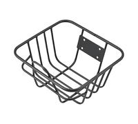 LeeQinersw Bike Basket Detachable Iron Basket Front Rear Handlebar Accessory Storage Rack Heavy Duty Carrier Suitable for Girls Boys Adults Kids Dog, 24.5cmx22.5cm