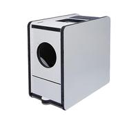 LeeQinersw Bird Feed Sheller Bird Feed Shell Separator Shell Blower Wooden Shell Separation Device Construction Suitable for Parrot Finch Millet Home Use, White