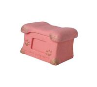 LeeQinersw Bone Shaped Pet Cremation Urn Memorial Keepsake Garden Large Capacity Burial Retain Memories Casket Cat Dog Ashes Storage, Pink