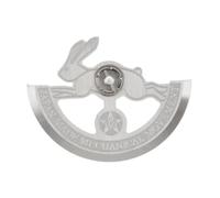 LeeQinersw Bunny Watch Movement Rotor Parts for Repairing, Suitable for 7S26 6R36 7S36, Silver