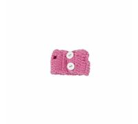 LeeQinersw Button Bjd Sweater Miniature Doll Clothes Knit Cardigan Pullover Top With Buttons Woolen Yarn Detailed Craft Mini Fit suitable for 1/12 BJD dolls kids play collector display , Pink