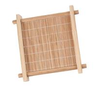 LeeQinersw Cage Cooling Mat for Small Animals Bamboo Pet Gift And Sleeping Pad, 12cmx12cm